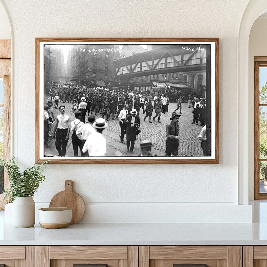 Historic 22nd Engineers Battalion, WWI Era - 1917