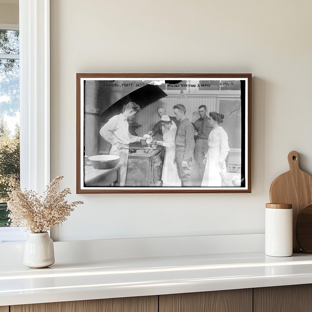 1917 Cooking Class at Pratt Institute: Vibrant Culinary Scen