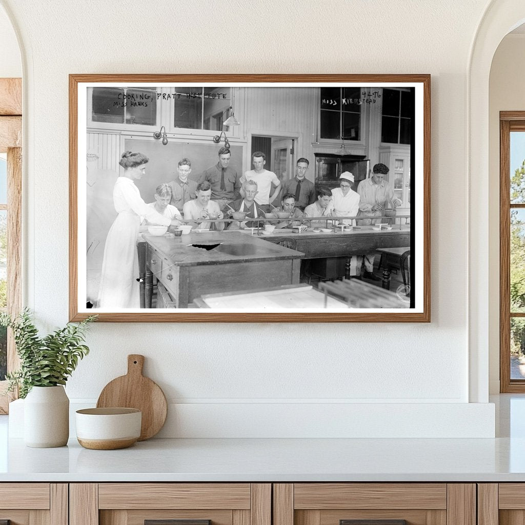 1917 Cooking Class at Pratt Institute: Women in Action