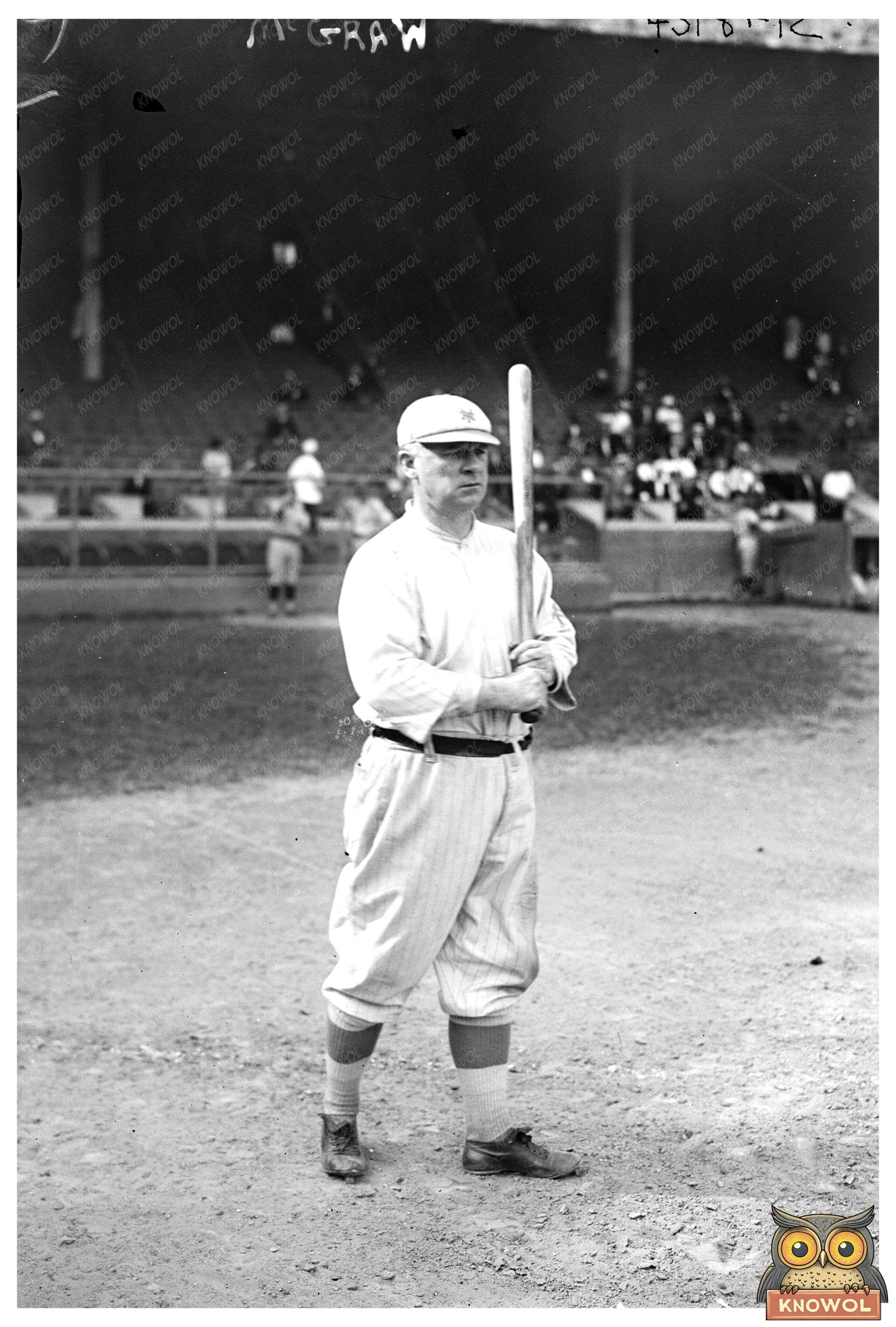 1917 New York Baseball Legend: McGraw in Action