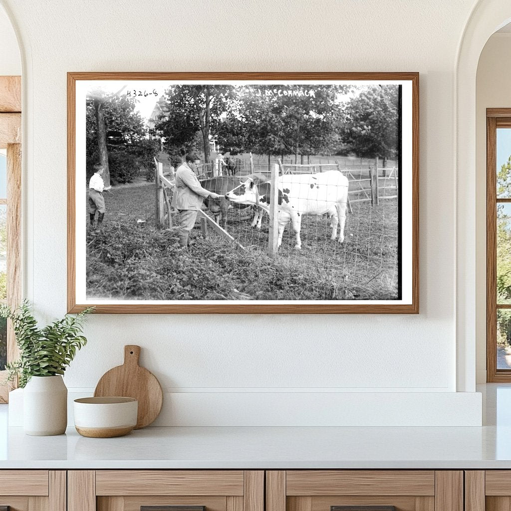 1900s Icon: J. McCormack in Historic Portrait