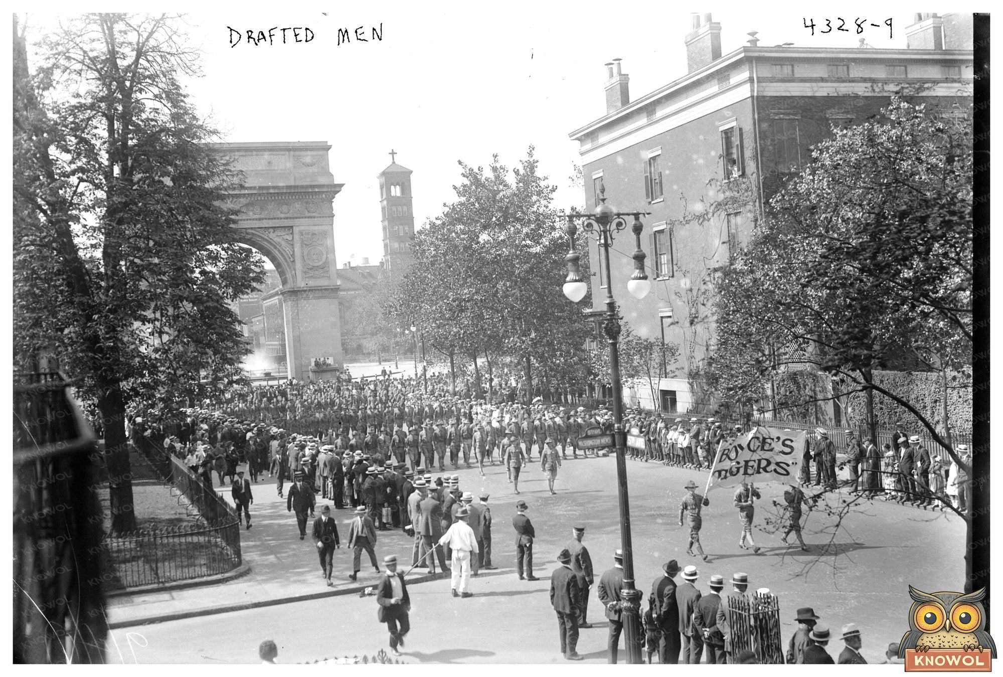 1917: Courageous Drafted Soldiers Ready for Service