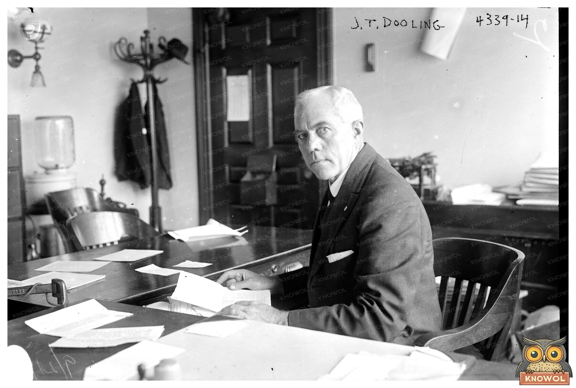 1917 Portrait of a Resilient American Worker