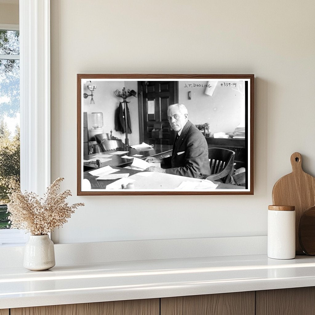 1917 Portrait of a Resilient American Worker