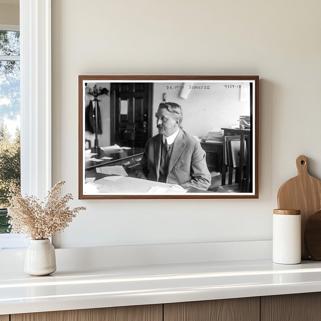 1917 Portrait of a Pioneering Medical Visionary