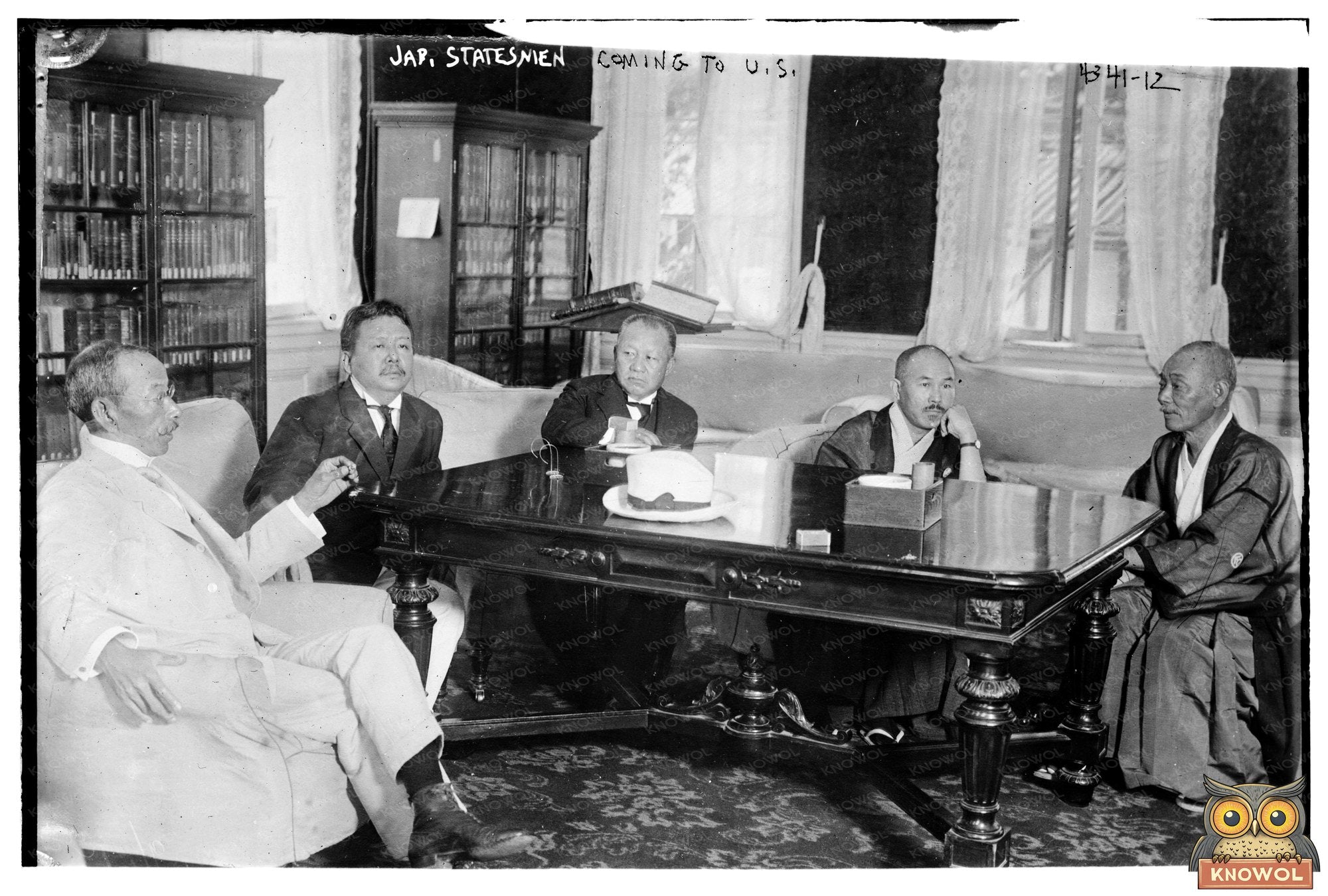 1917 Diplomatic Visit: Japanese Statesmen in America