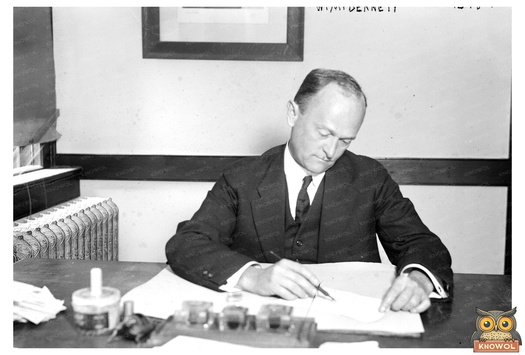 1915-1920 Portrait of a Pioneer in American History