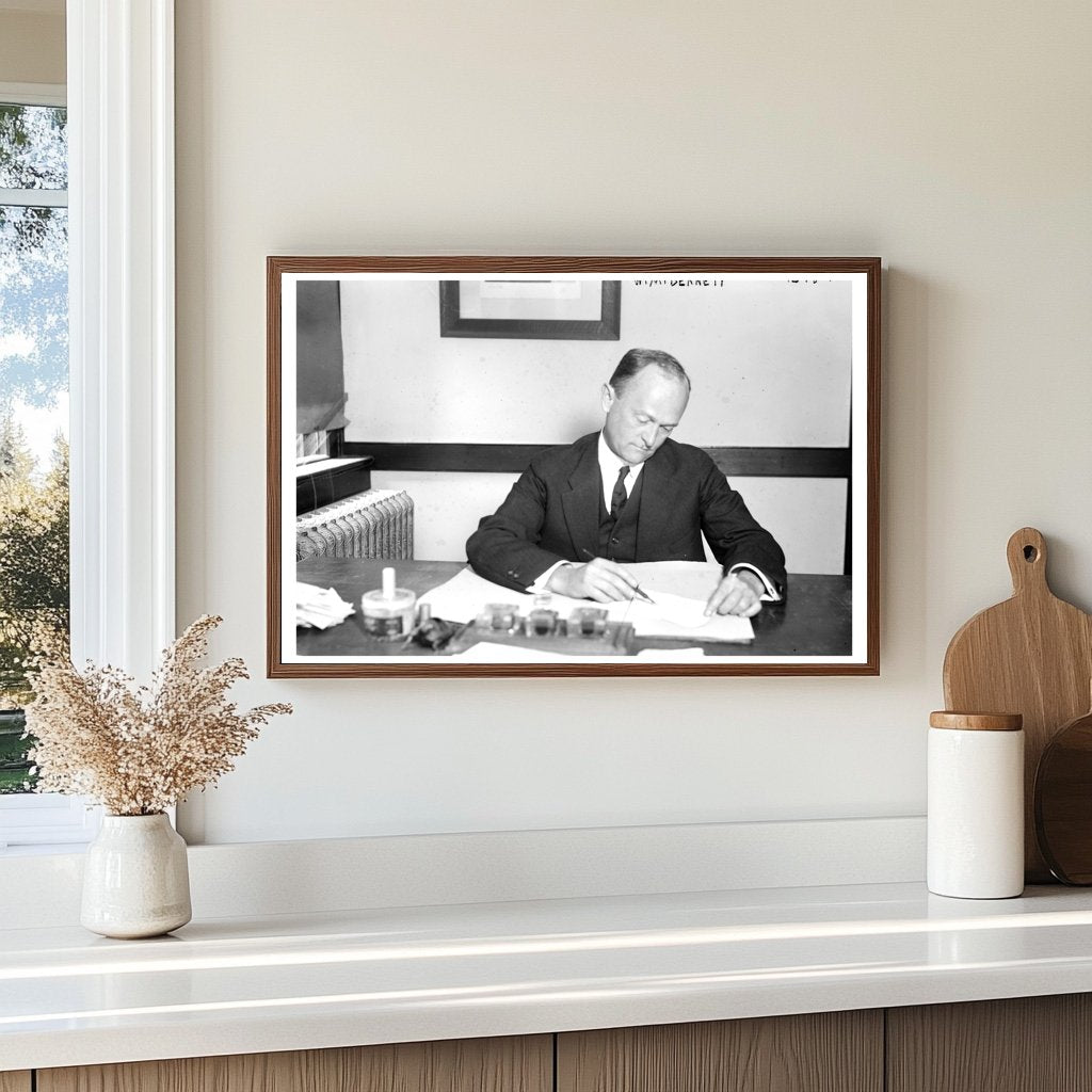 1915-1920 Portrait of a Pioneer in American History