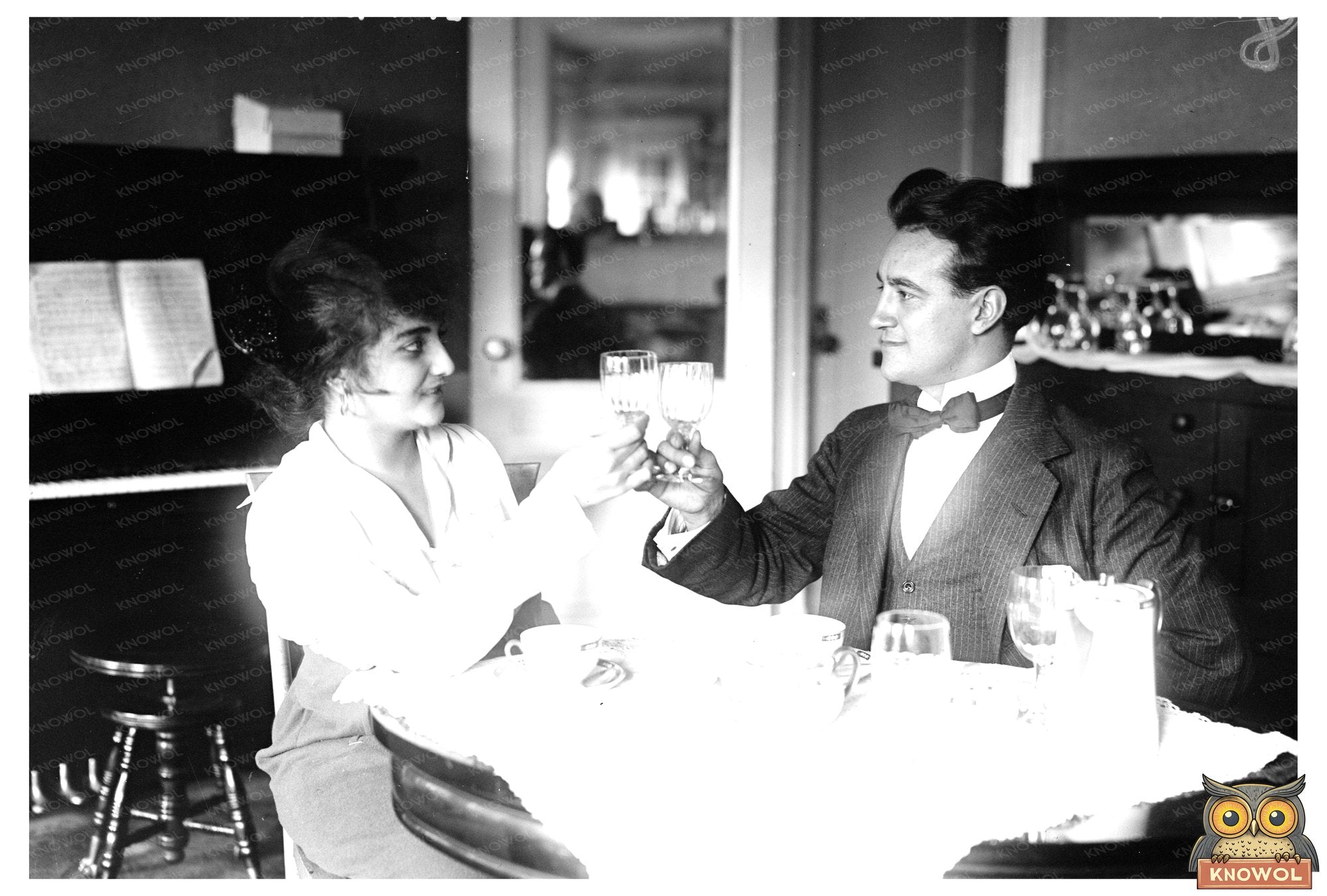 1917 Portrait of a Couple in the Age of Change
