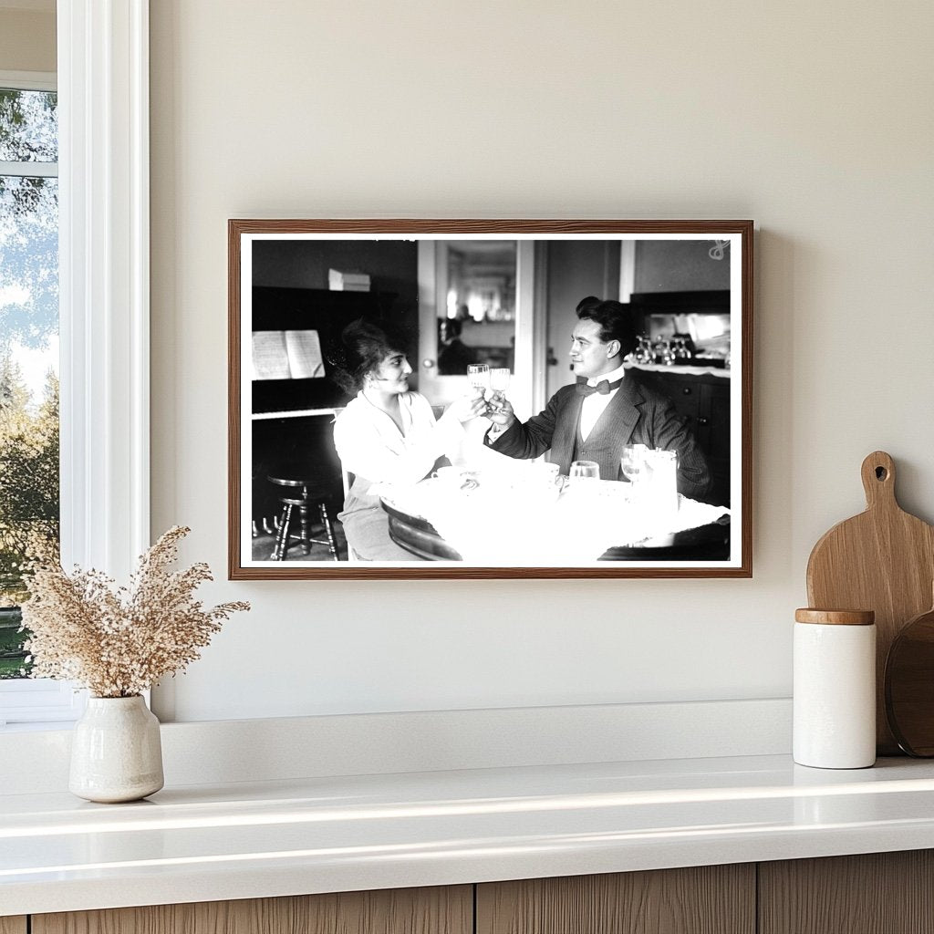 1917 Portrait of a Couple in the Age of Change