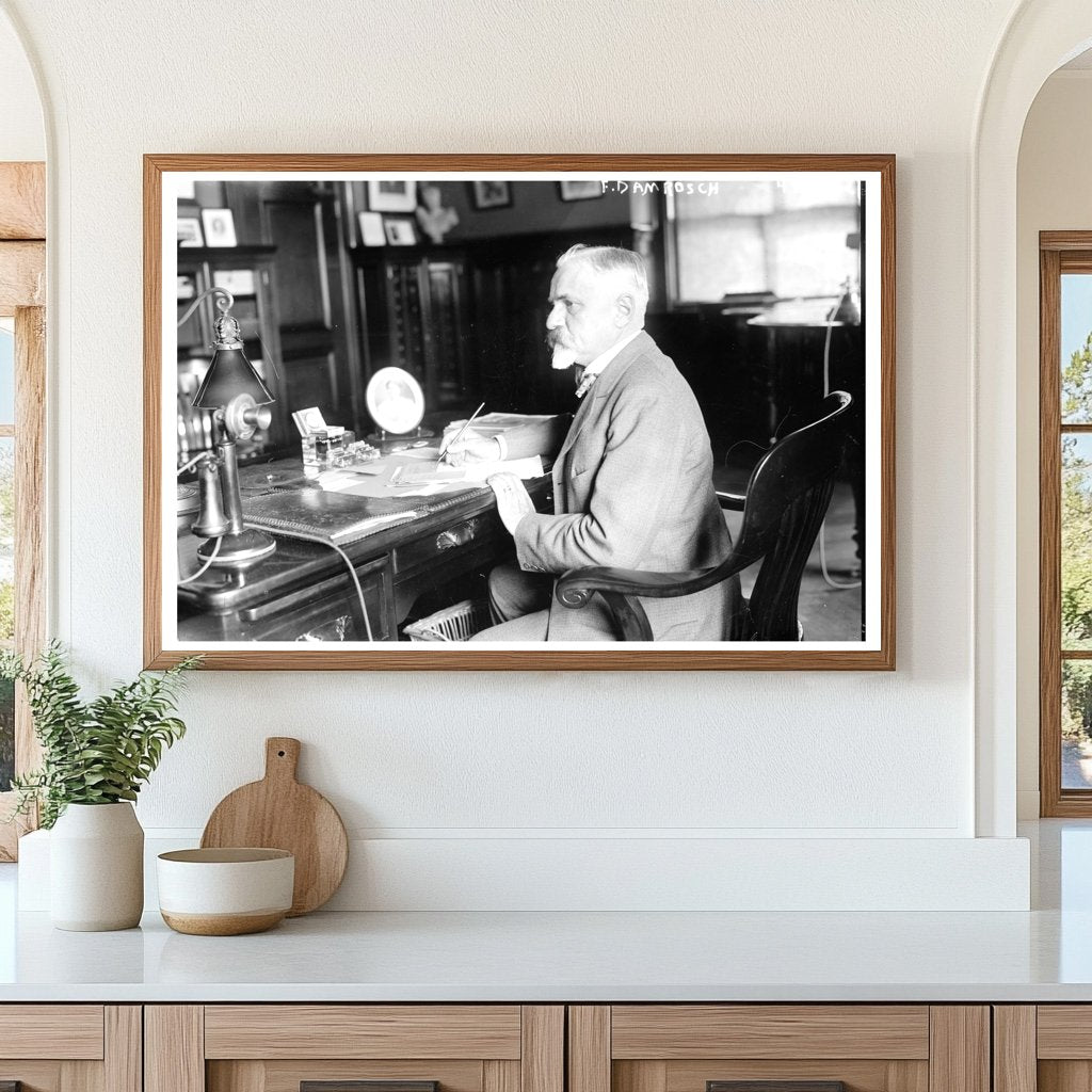 Legendary American Music Conductor, Circa 1915-1920