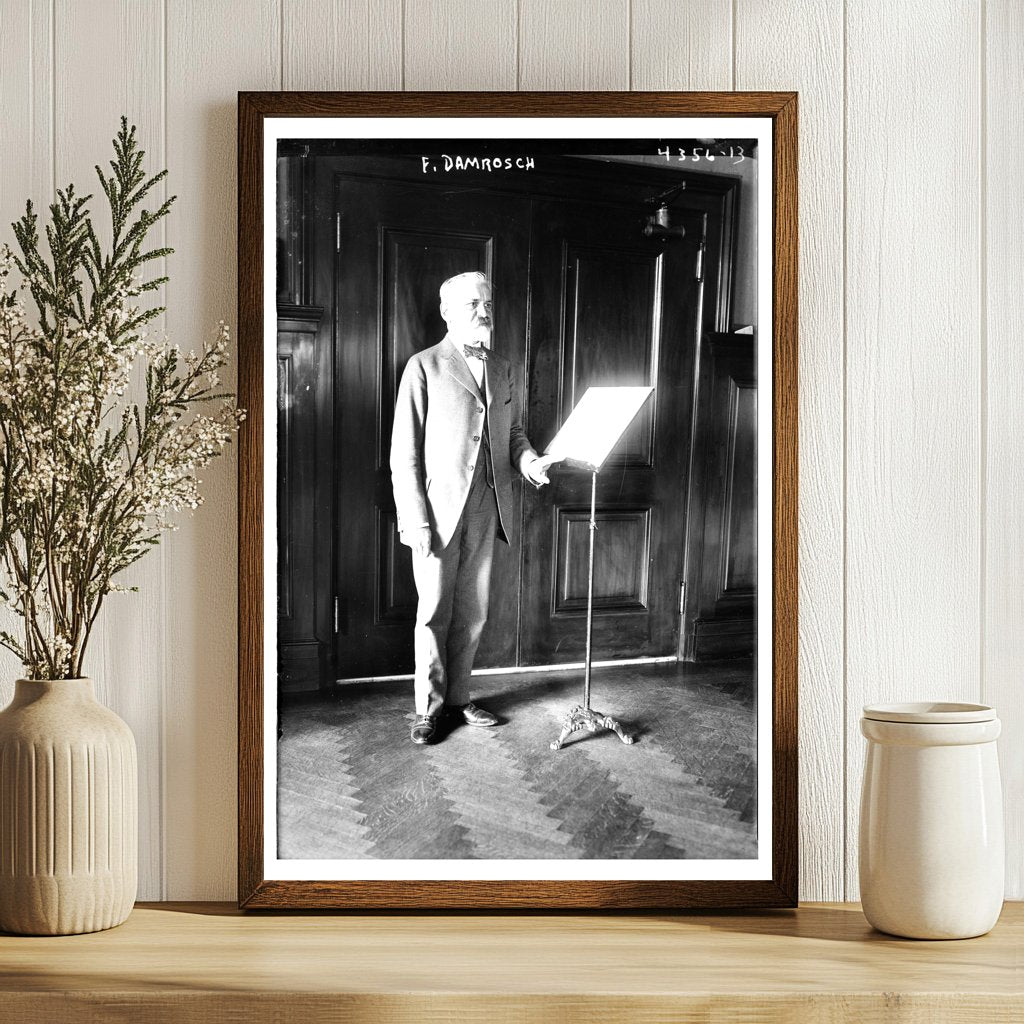 Early 20th Century Music Icon Portrait (1915-1920)