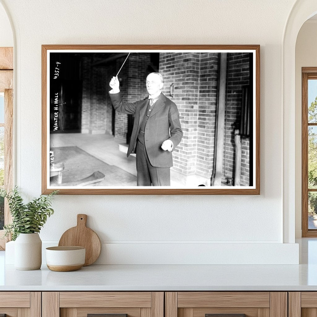 Vintage Portrait of a New York Architect, 1915-1920