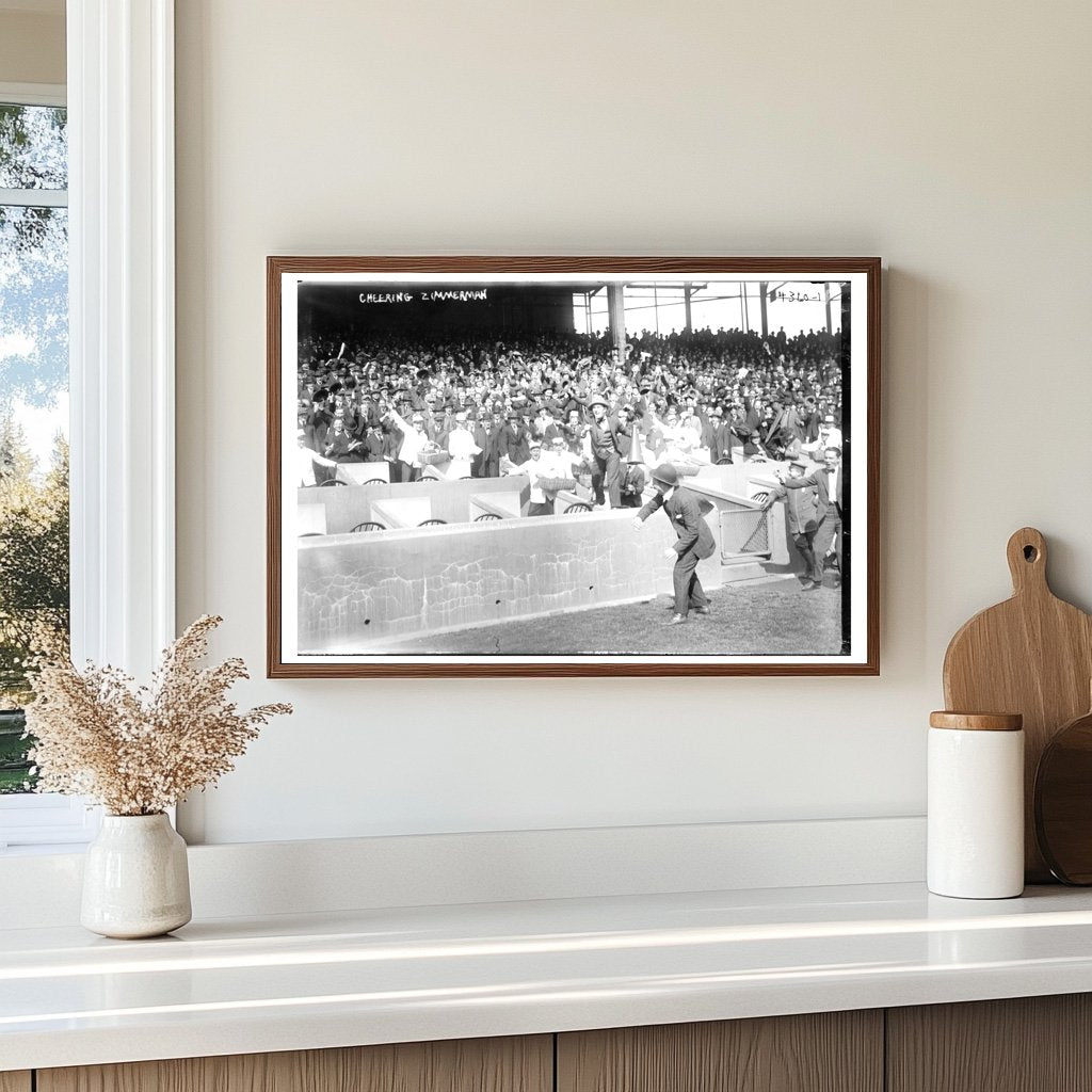 Historic 1917 Cheers for NL Star Heinie Zimmerman