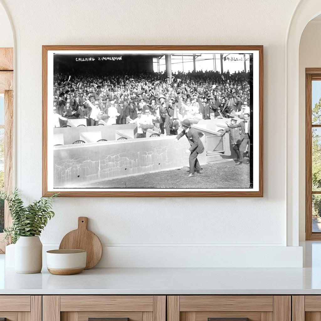 Historic 1917 Cheers for NL Star Heinie Zimmerman