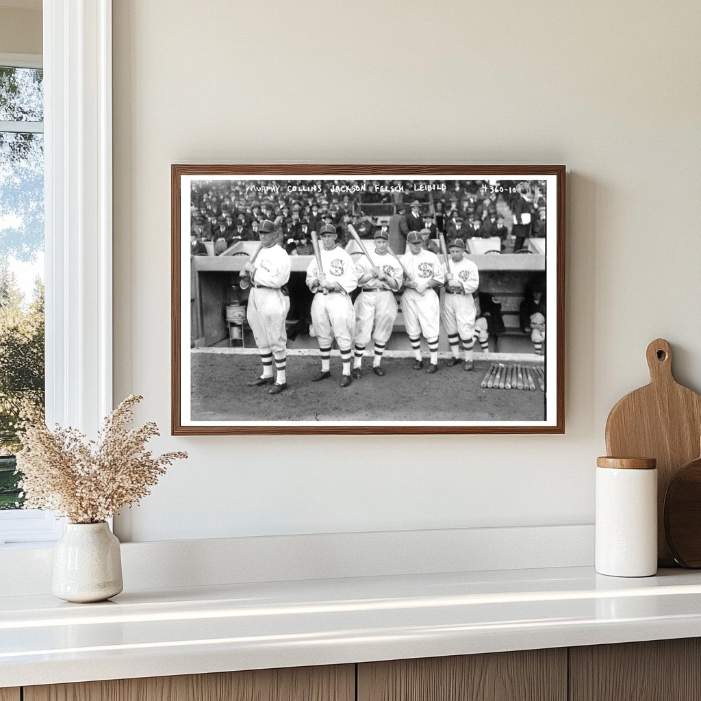 Legendary Players of the 1917 World Series in Chicago