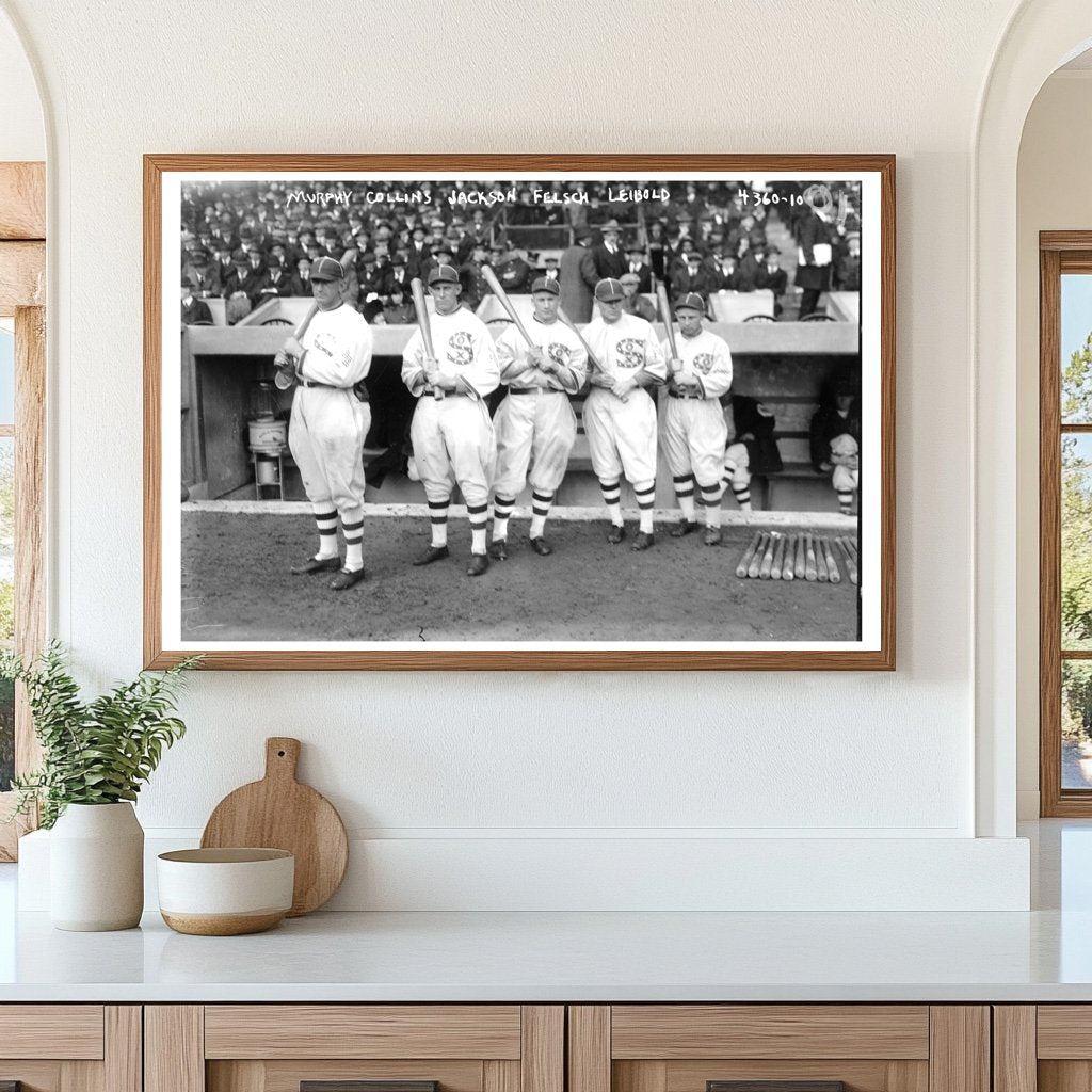Legendary Players of the 1917 World Series in Chicago