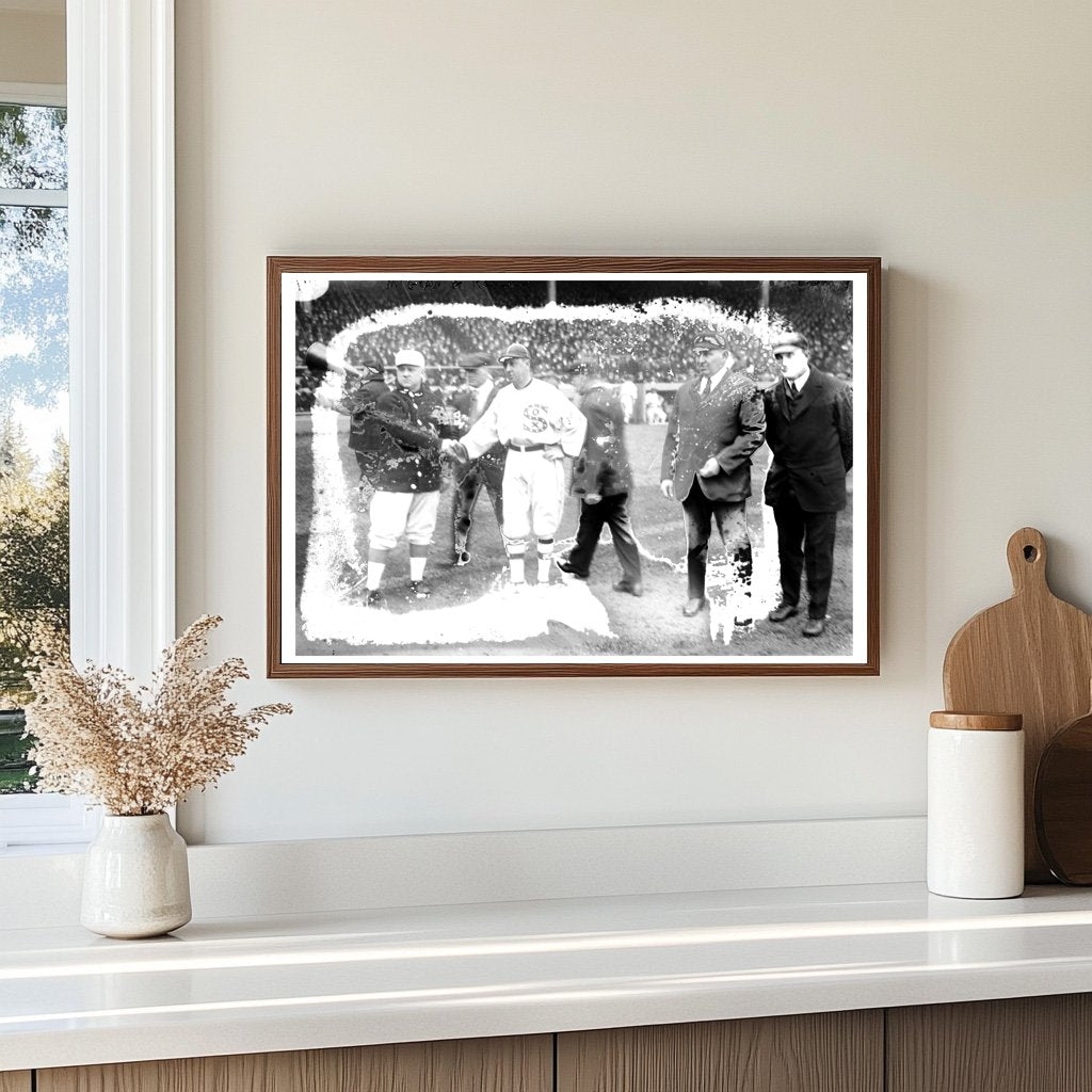 1917 World Series: Baseball Legends McGraw & Rowland