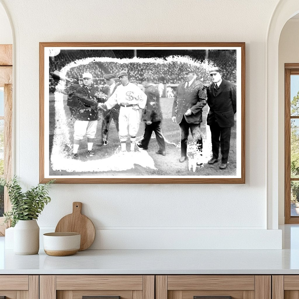 1917 World Series: Baseball Legends McGraw & Rowland