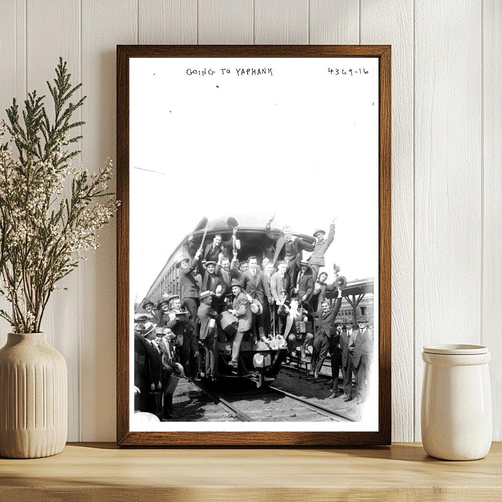 Vintage 1910s Scene: Journey to Yaphank, NY