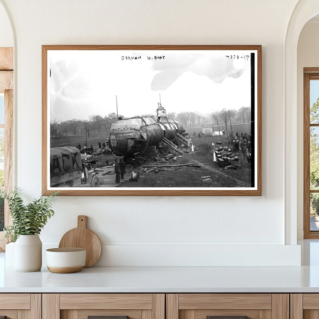 1917 German U-Boat: A Submarine of WWI History