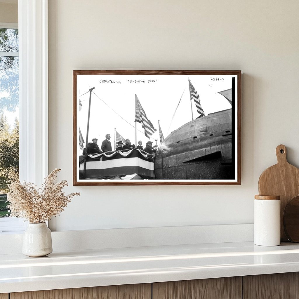 1917 U-BUY-A-BOND Ceremony: A World War I Tribute