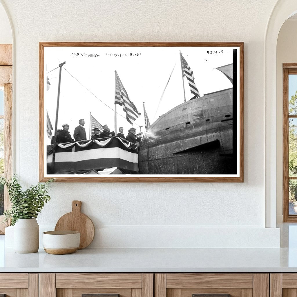 1917 U-BUY-A-BOND Ceremony: A World War I Tribute