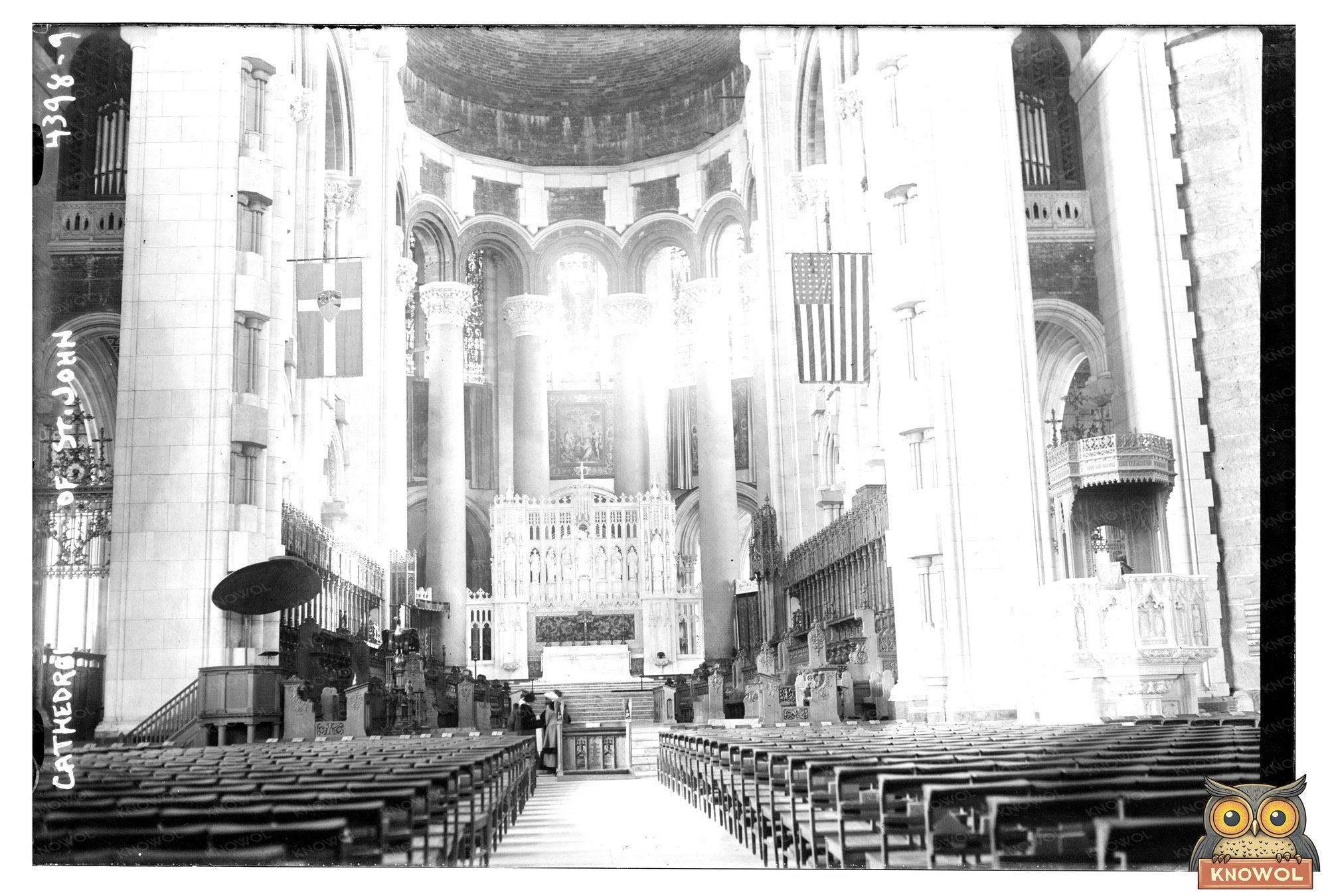 Stunning Gothic Revival of St. John Cathedral, 1915