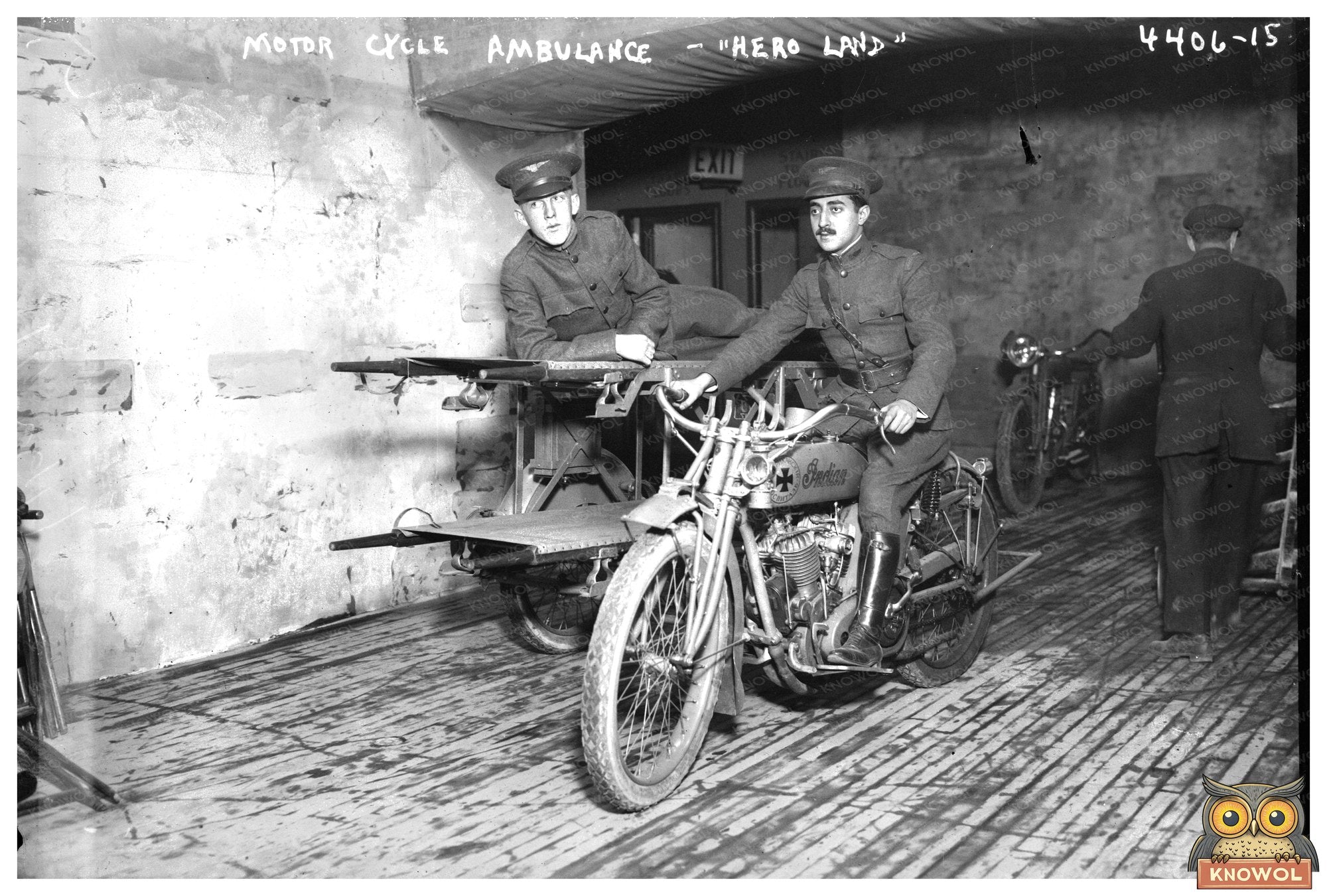 1917 Motorcycle Ambulance: A WWI Life-Saving Icon