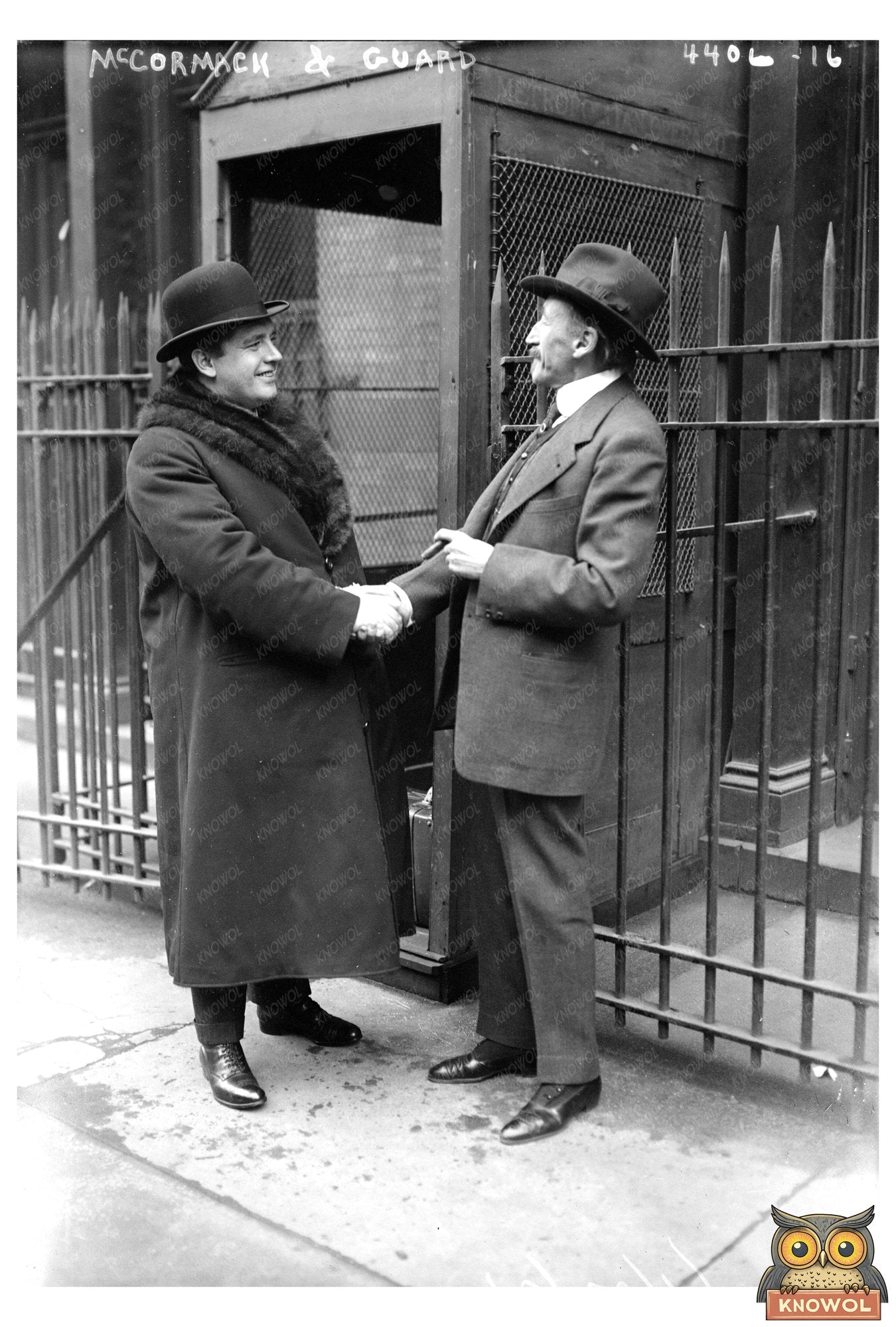 1900s Era Portrait of Two Distinguished Gentlemen
