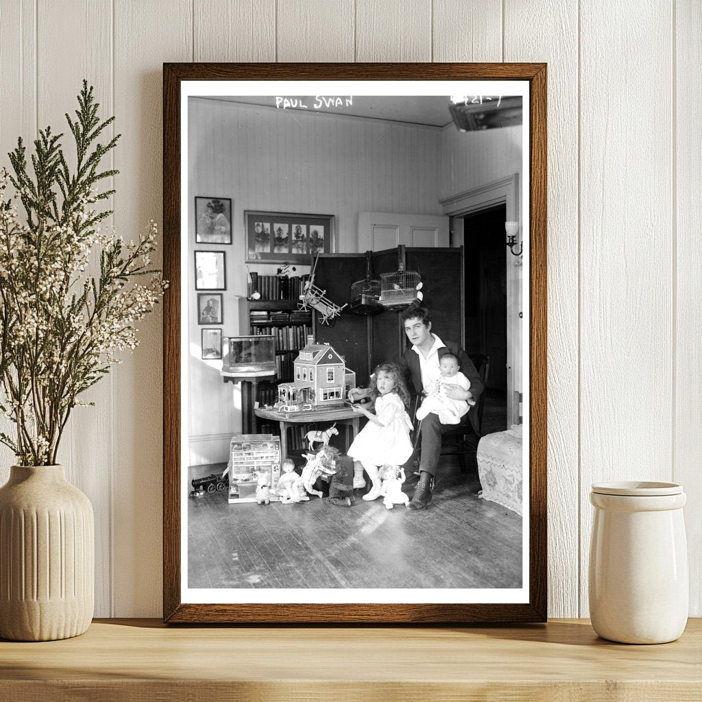 Elegant American Artist in Motion, 1915-1920