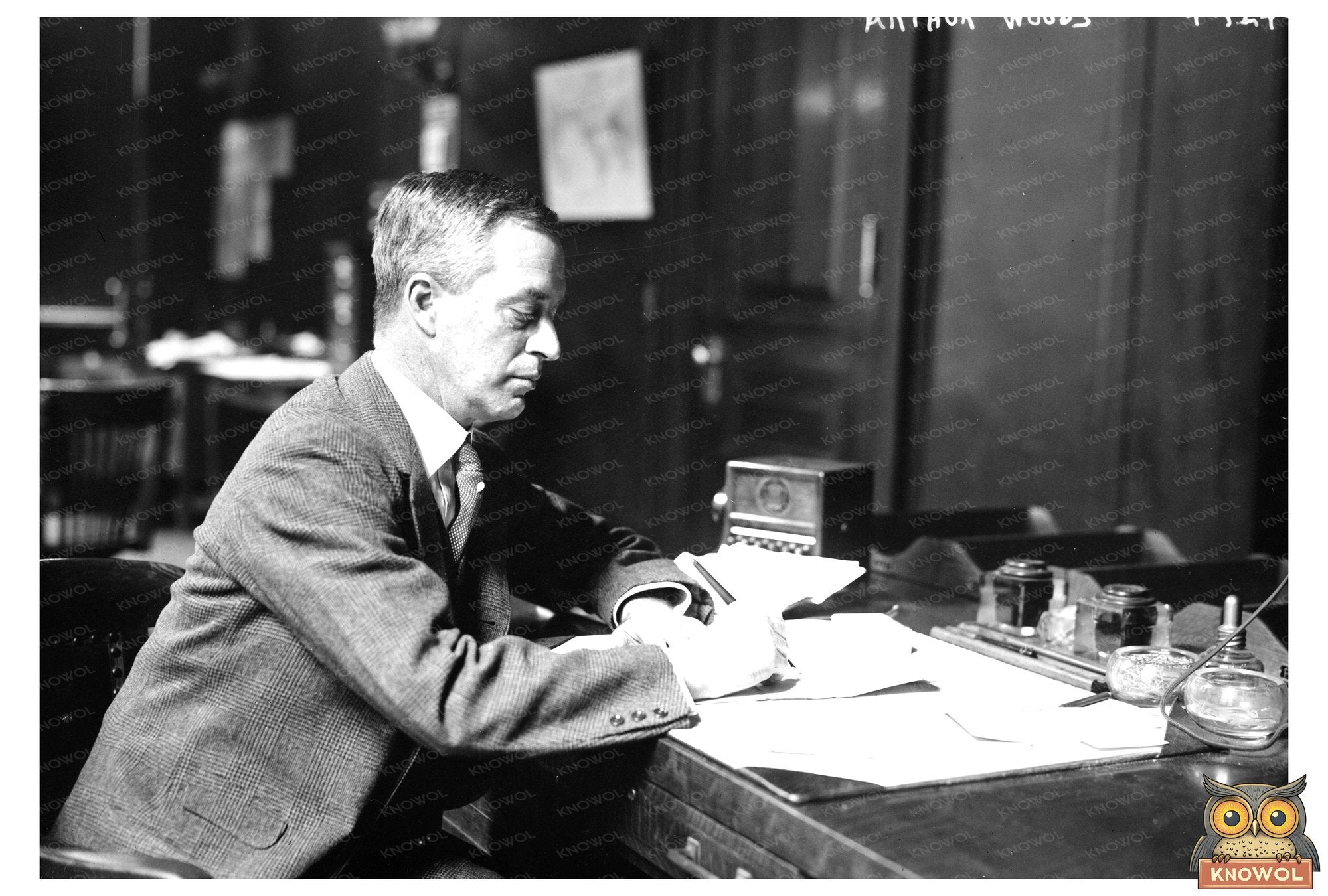 Influential NYC Commissioner: Circa 1915 Portrait