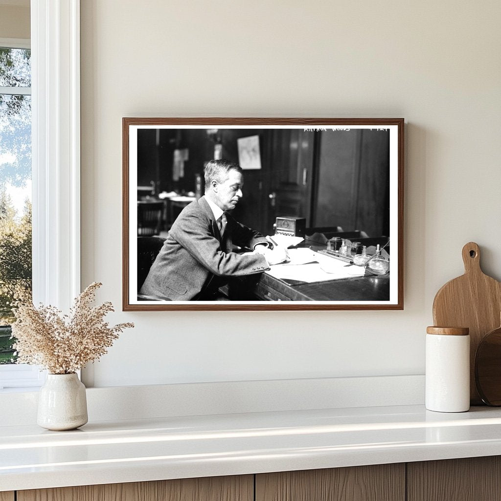 Influential NYC Commissioner: Circa 1915 Portrait