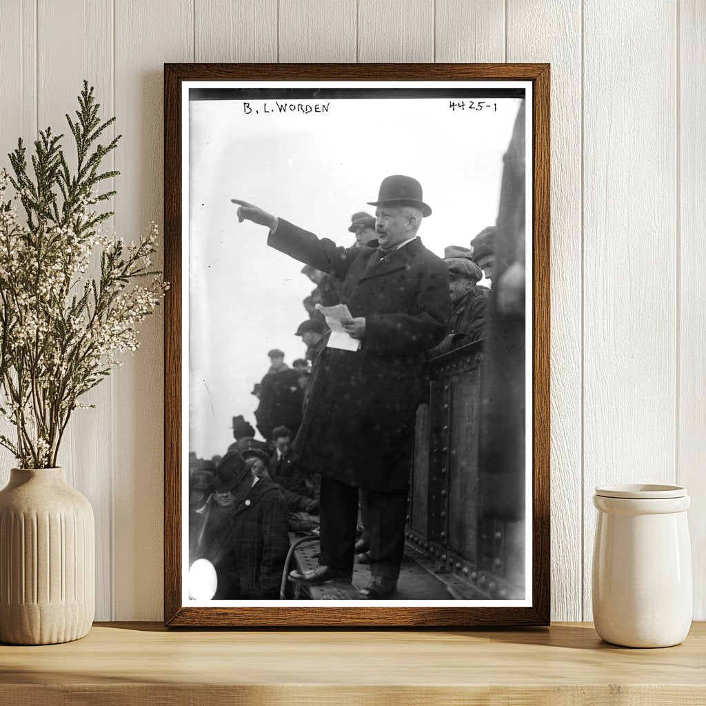 1917 Portrait of a World War I Era Soldier