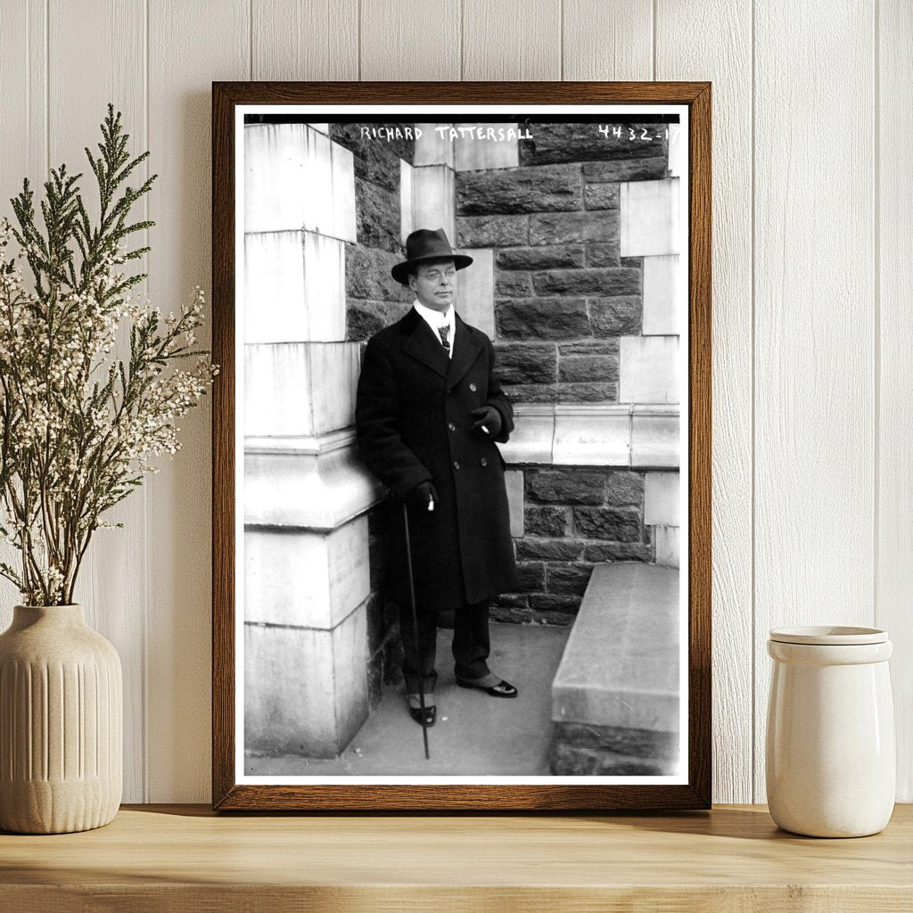 1917 Portrait of a Key Figure in American History