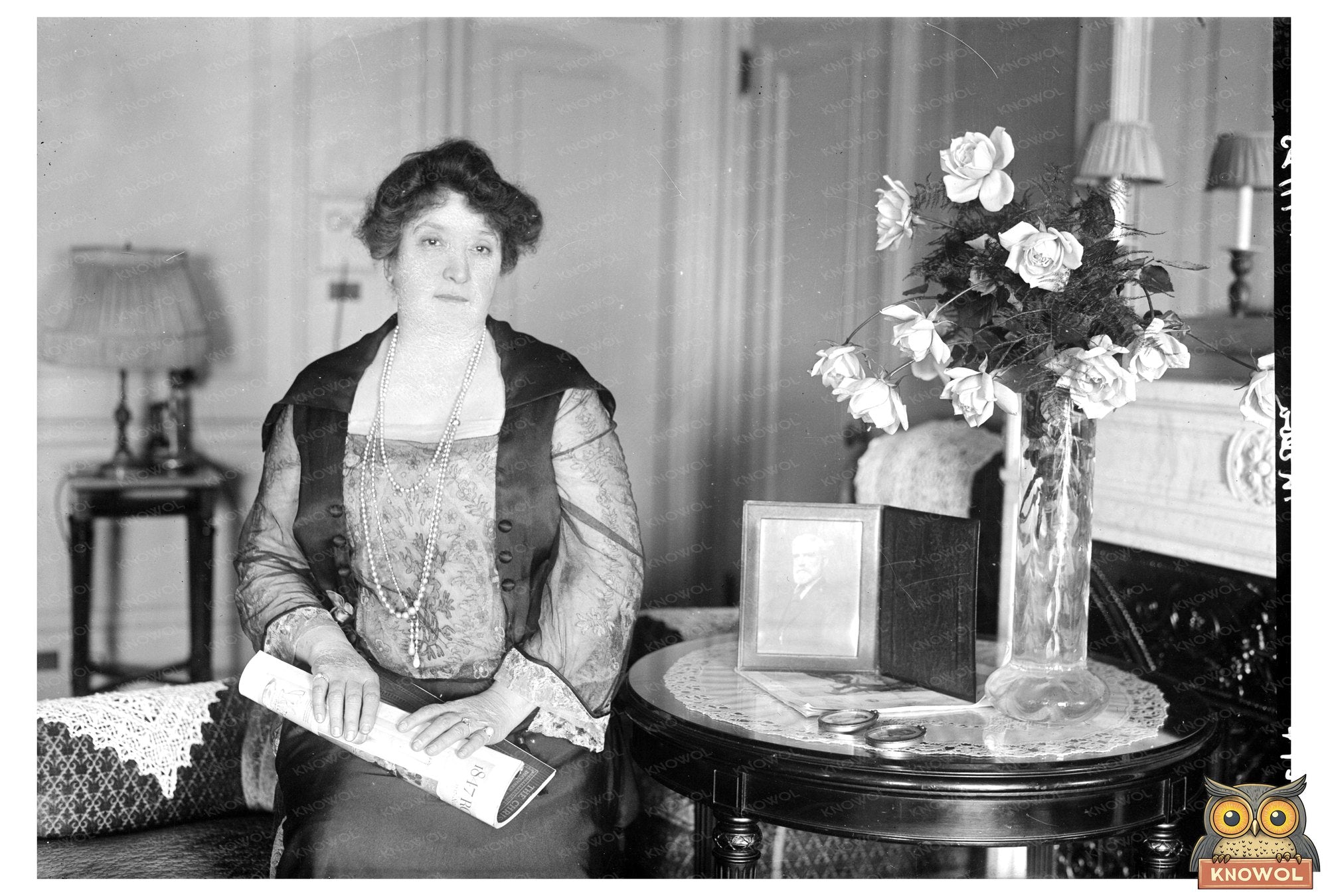 1925 Vintage Portrait of a Legendary Soprano