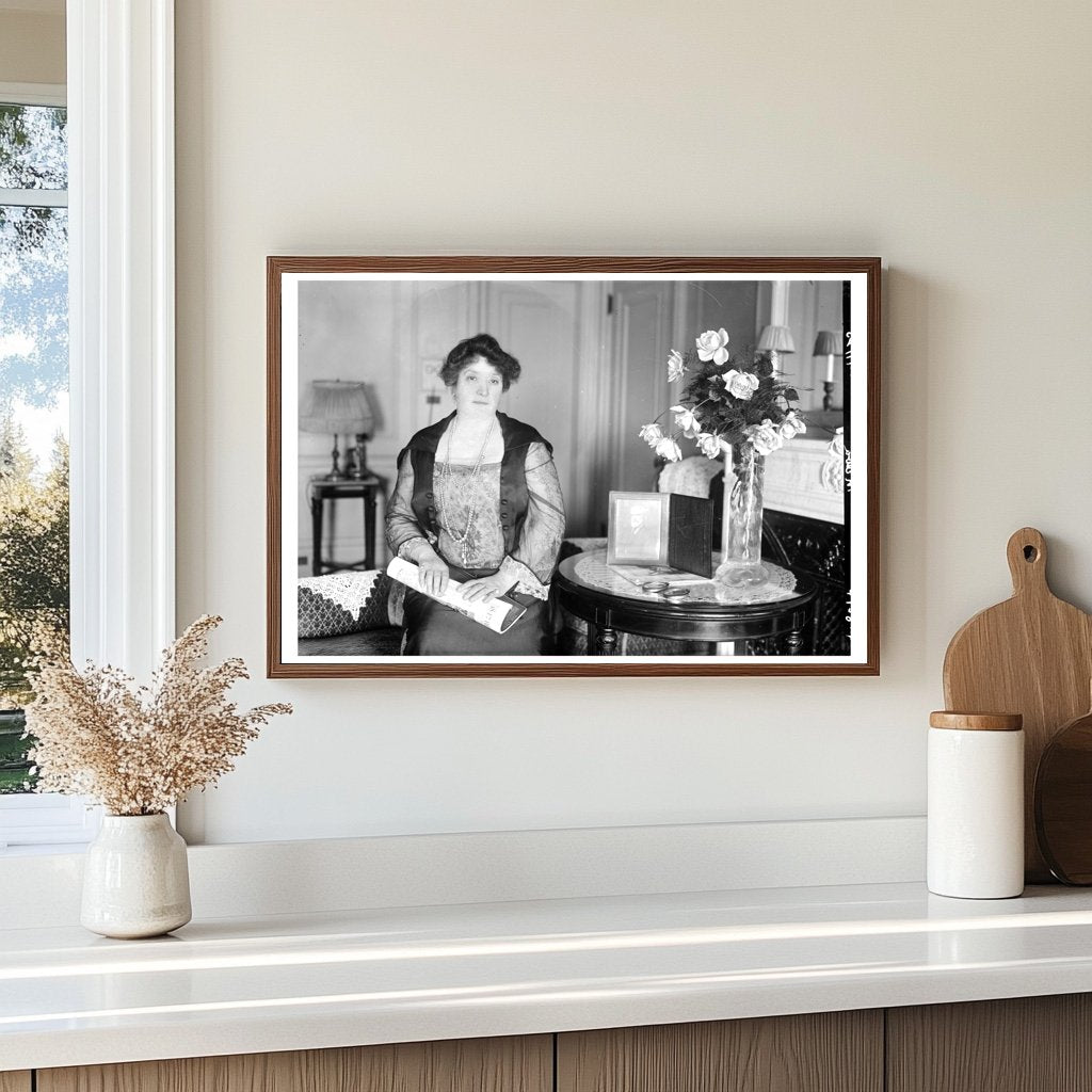 1925 Vintage Portrait of a Legendary Soprano