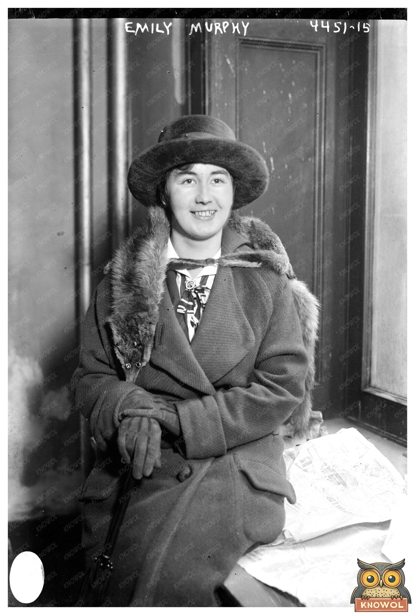 Trailblazing Suffragist Emily Murphy, 1918 – KNOWOL