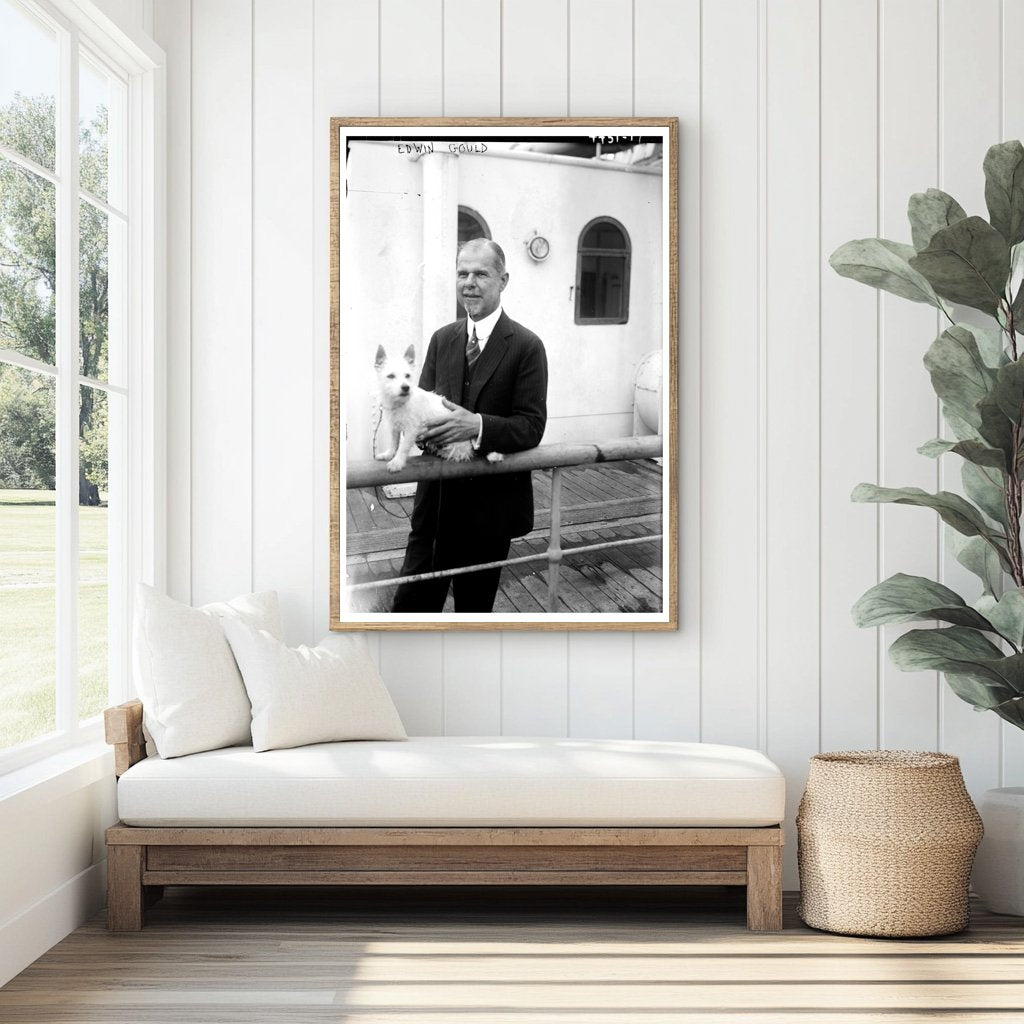 Early 20th Century Portrait of a Notable Financier