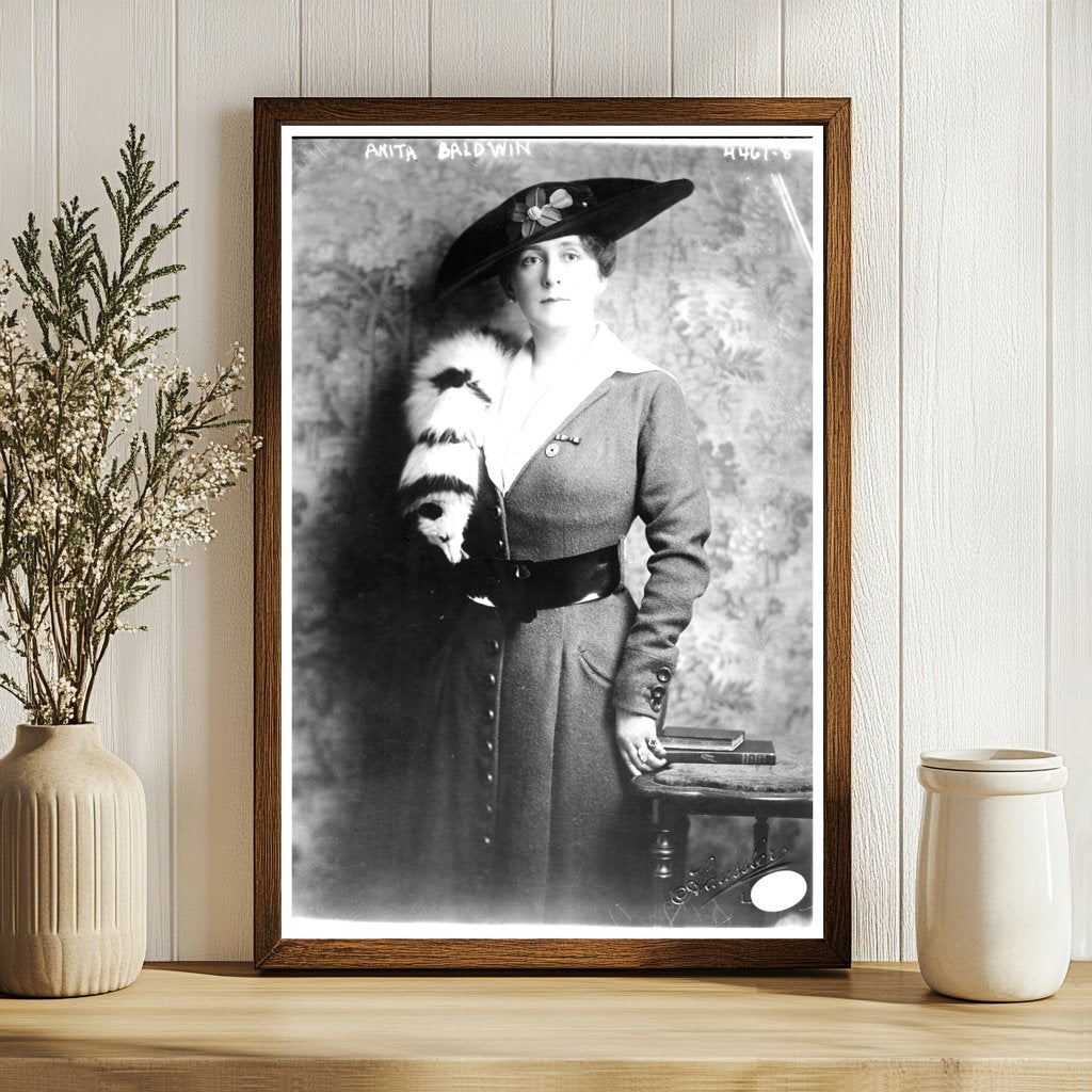 Anita Baldwin: 1929 LAs Influential Socialite Portrait