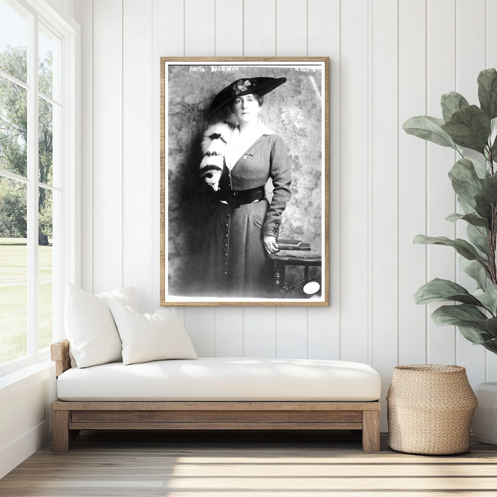 Anita Baldwin: 1929 LAs Influential Socialite Portrait