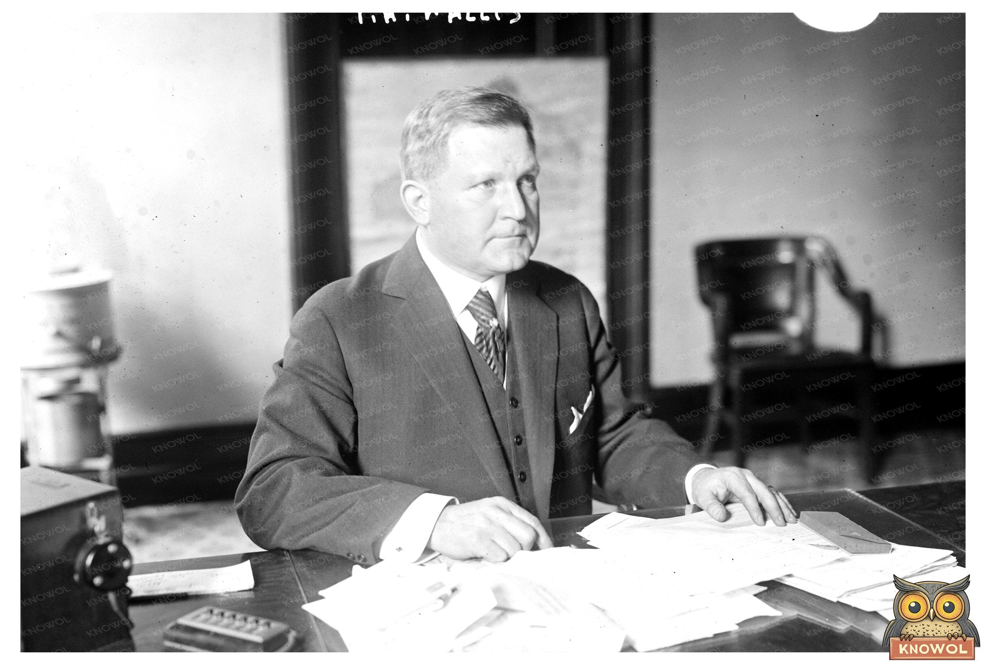 Historic Portrait of F.A. Wallis circa 1915-1920