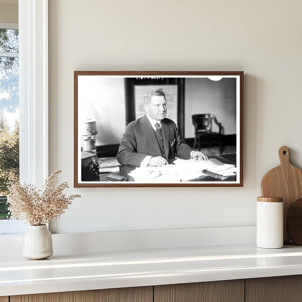 Historic Portrait of F.A. Wallis circa 1915-1920