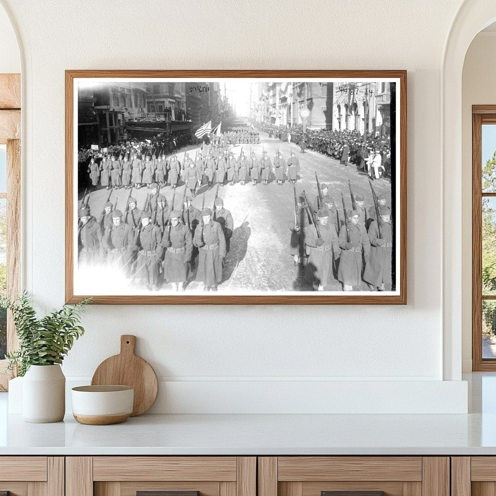 308th Infantry Soldiers at Camp Upton, 1918