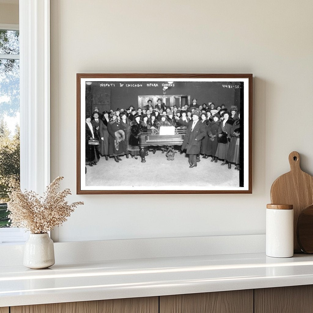 1918 Chicago Opera Chorus: A Glimpse into History