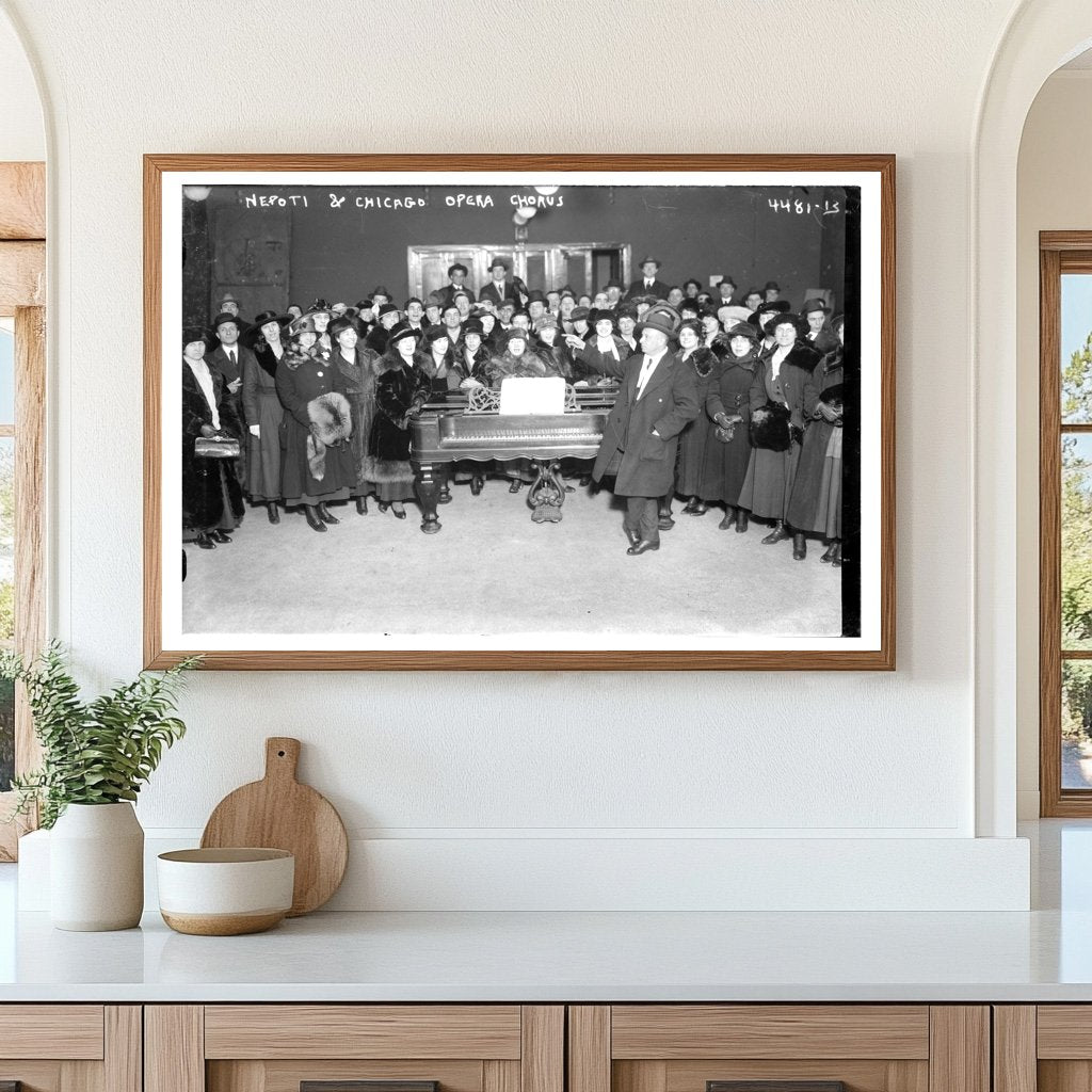 1918 Chicago Opera Chorus: A Glimpse into History