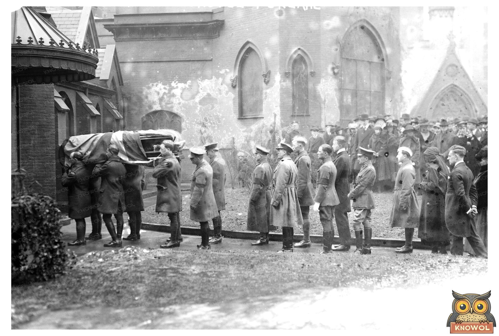 1918 Funeral of Dance Icon Vernon Castle