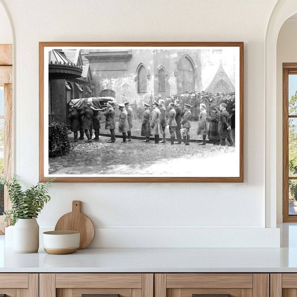 1918 Funeral of Dance Icon Vernon Castle