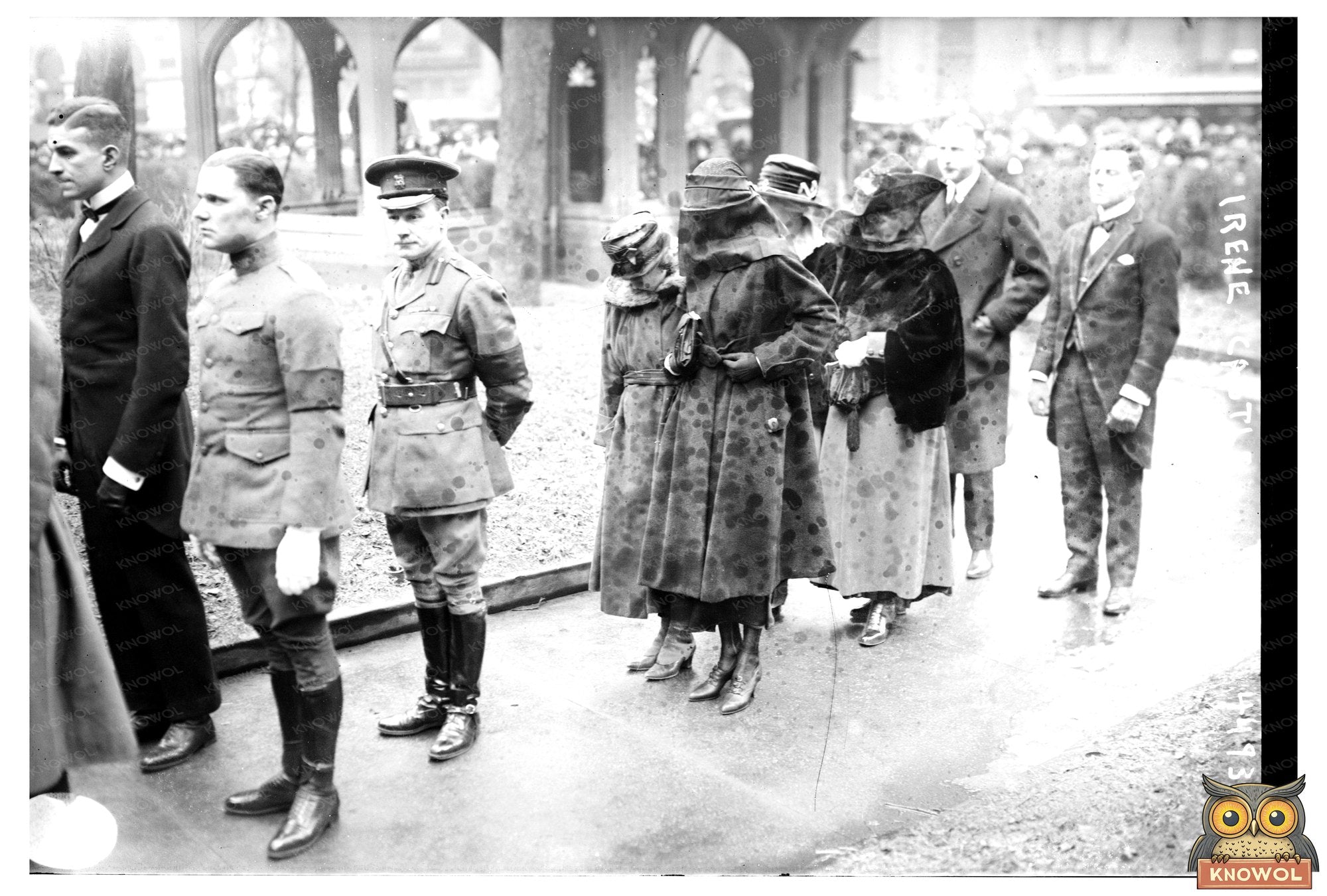 Elegant Dance Icon Irene Castle, February 1918