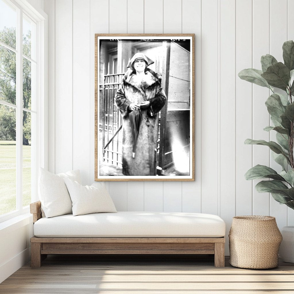 1925 Vintage Portrait of Mueller in 1920s Fashion